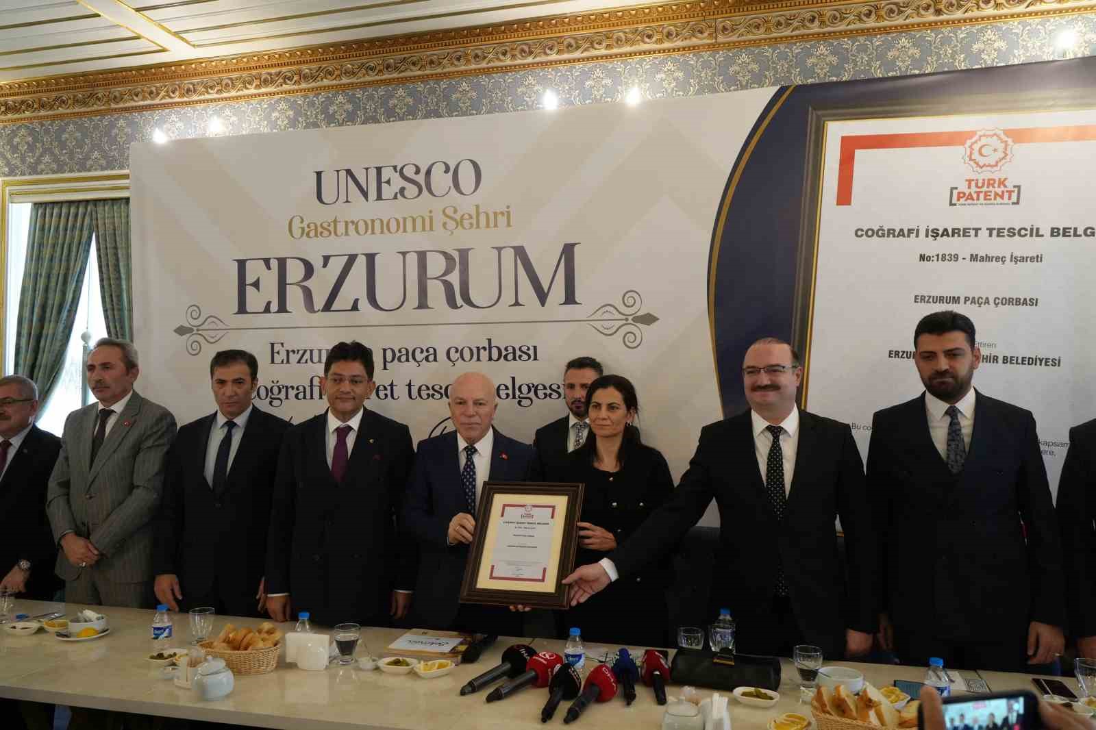 Coğrafi işaret alan Erzurum ’paça çorbası’ tanıtıldı