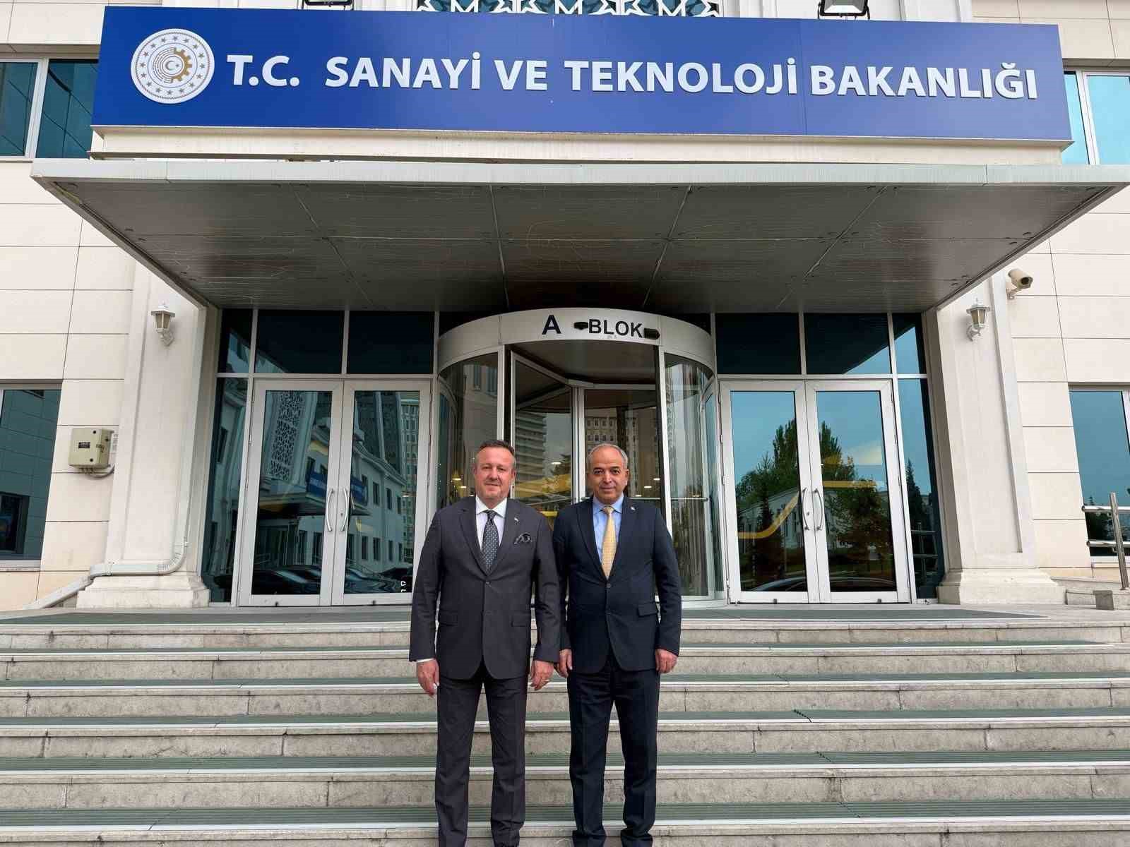 Denizli OSB&rsquo;den Ankara&rsquo;da stratejik temaslar
