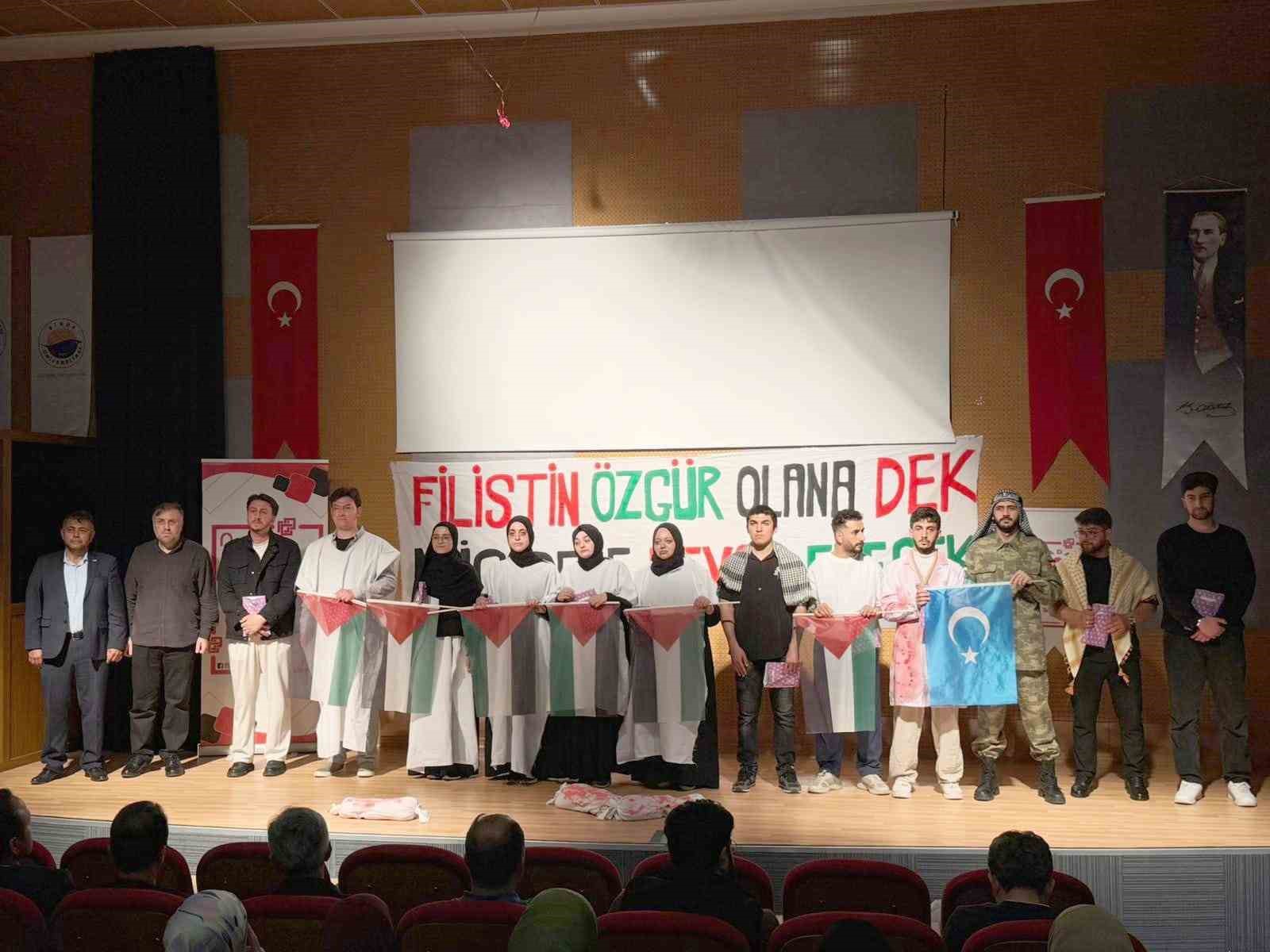 Sinop’ta ümmetin acılarına dikkat çekildi