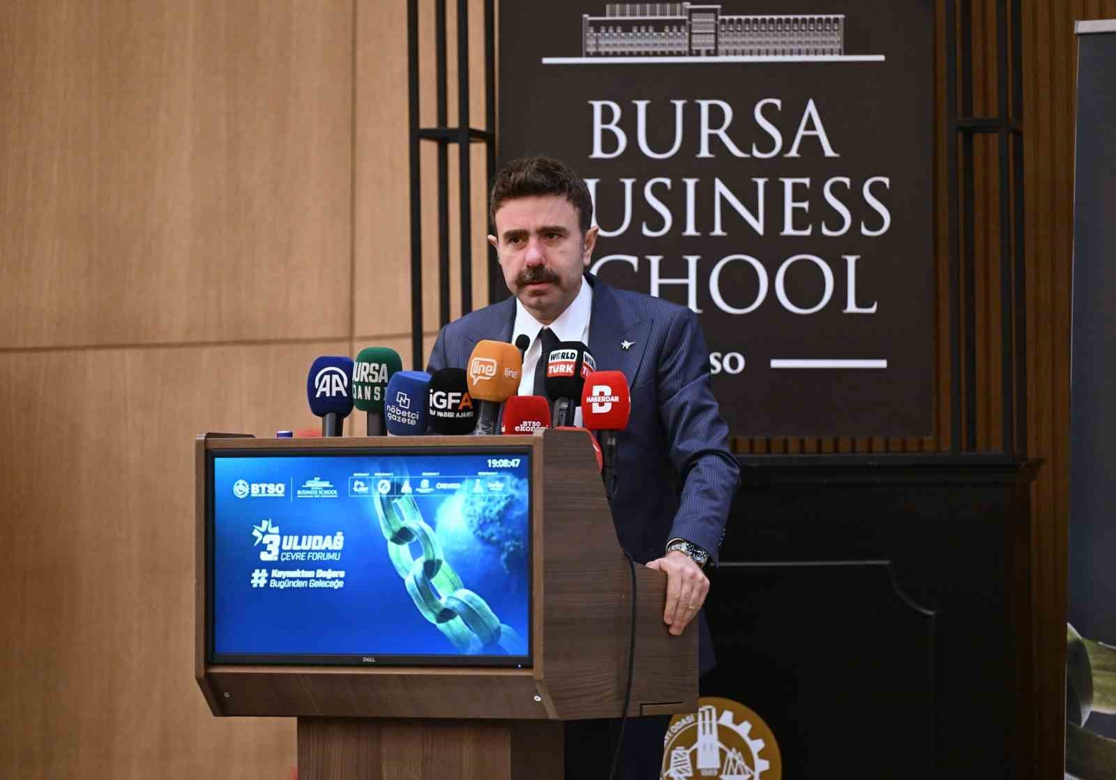 3. Uludağ Çevre Forumu Bursa Business School’da başladı