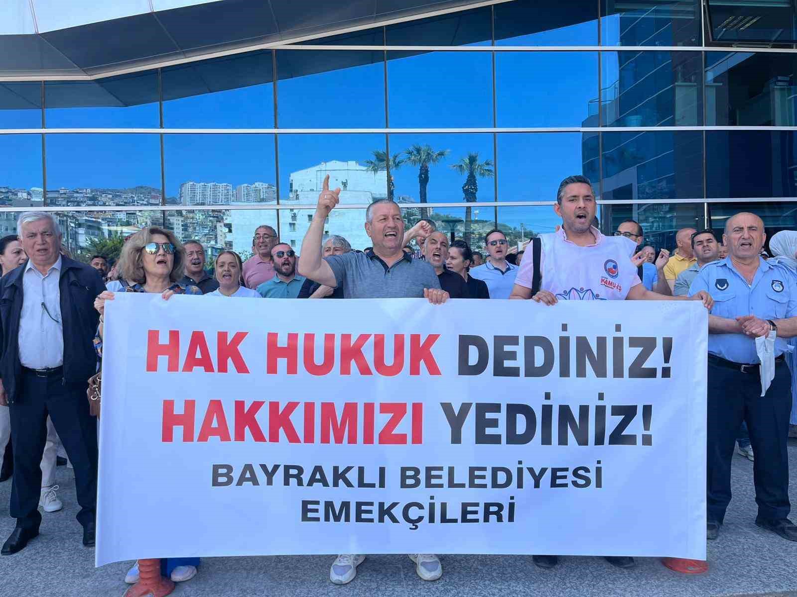Bayraklı’da TİS haklarına ’tırpan’ isyanı: Memurlar Özgür Özel’in yolunu gözlüyor