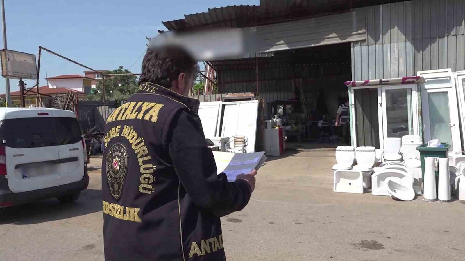 İkinci el eşya satan iş yerlerine eş zamanlı denetim
