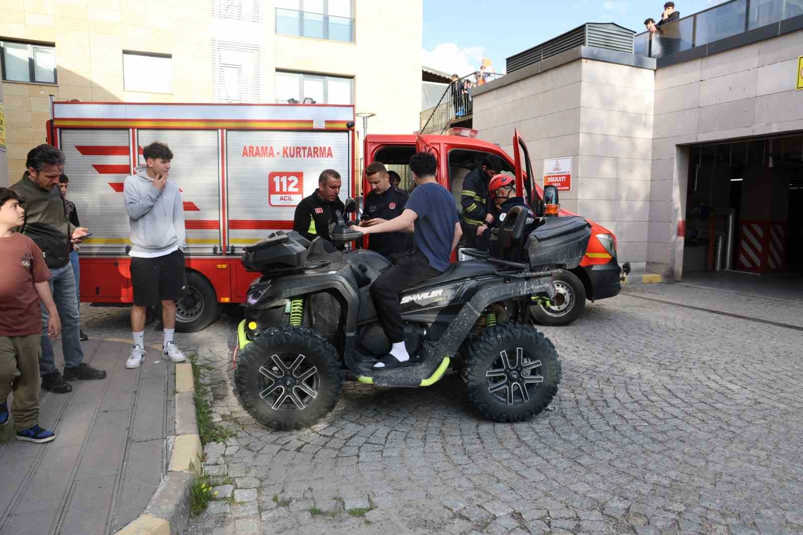 Nevşehir&rsquo;de ATV heyecanı hastanede bitti
