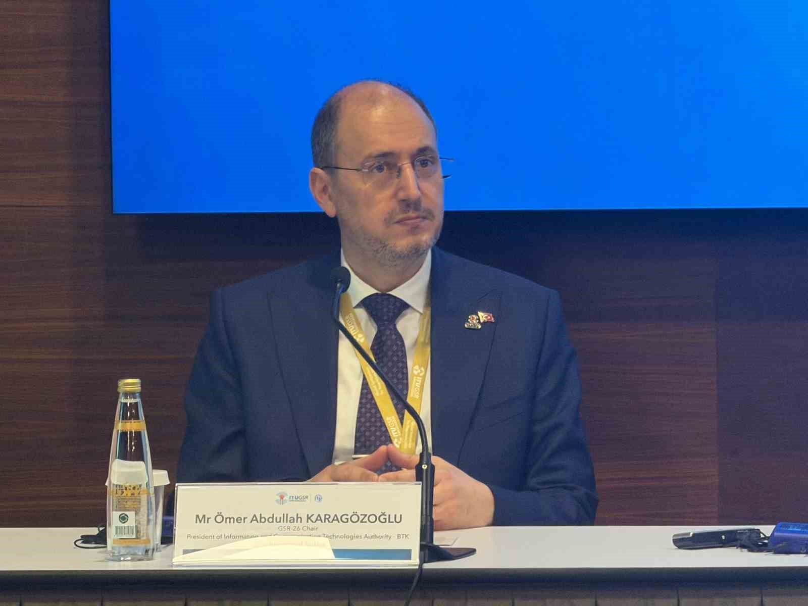 BTK Başkanı Karag&ouml;zoğlu: "Yaklaşık 100 &uuml;lkeden, yerli ve yabancı bini aşkın temsilciyi ağırlıyoruz"
