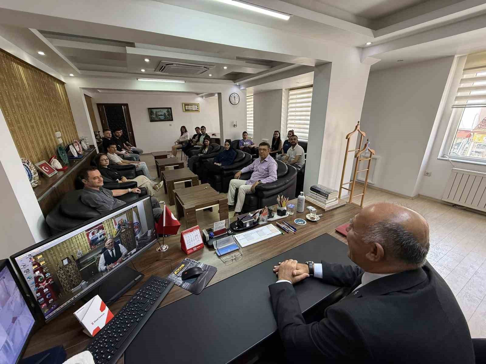 Hisarcık MYO öğrencilerinden belediyeye teknik gezi