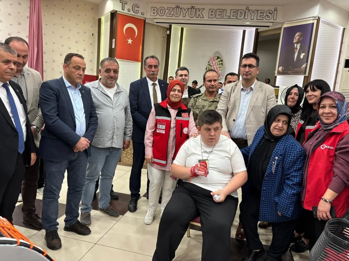 Özel ihtiyaçlı Selim Can’ın askerlik hayali gerçek oldu