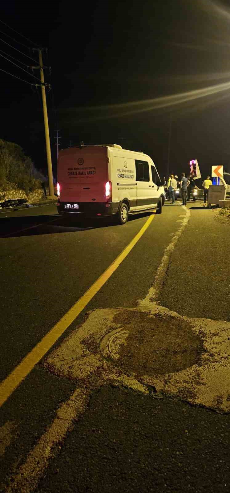 Marmaris’te trafik kazası: 2 ölü
