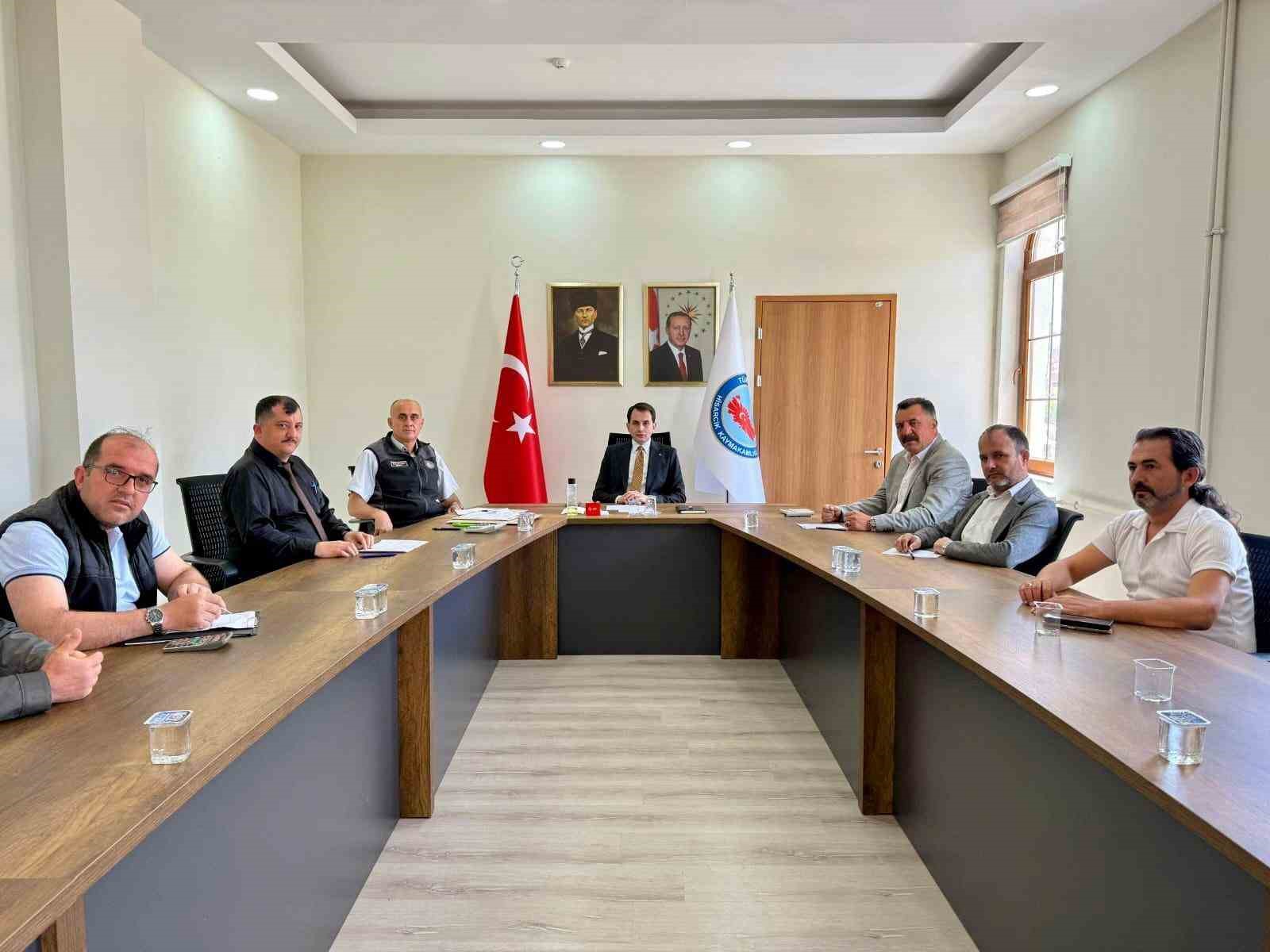 Hisarcık köylerinde altyapı hamlesi başlatıldı
