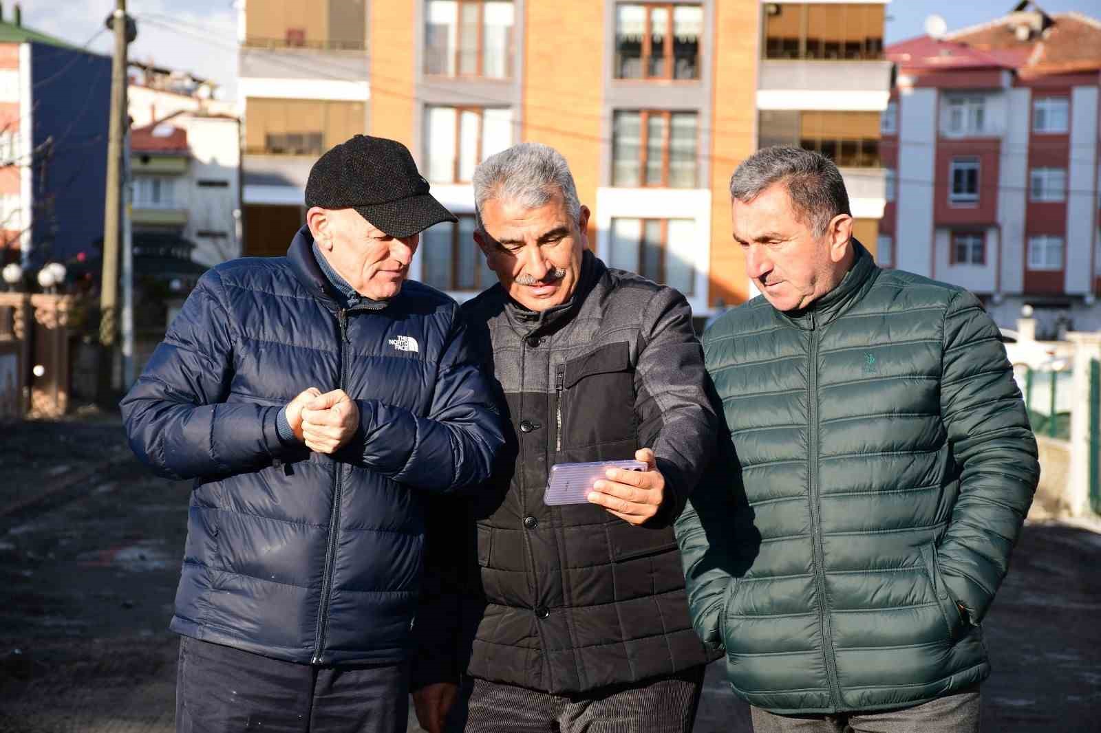 Terme’de kurulan kurulan taş ocağı üretime başladı
