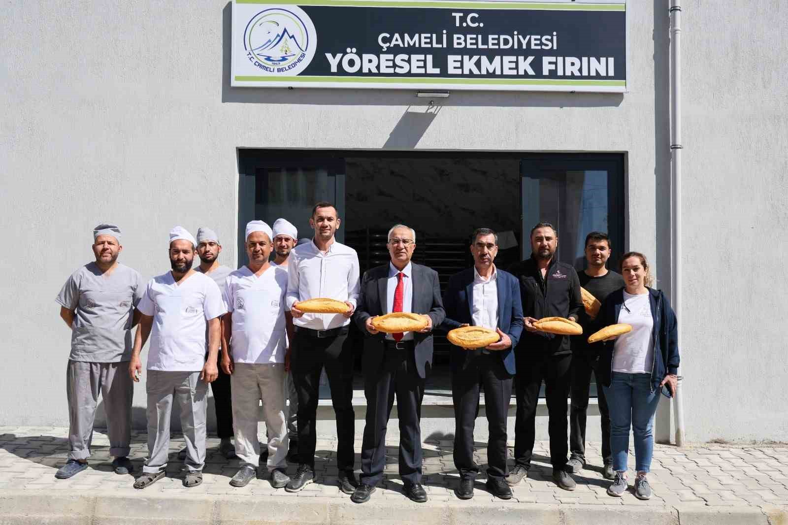 Çameli’nde ilk emek, ilk ekmek vatandaşla buluştu
