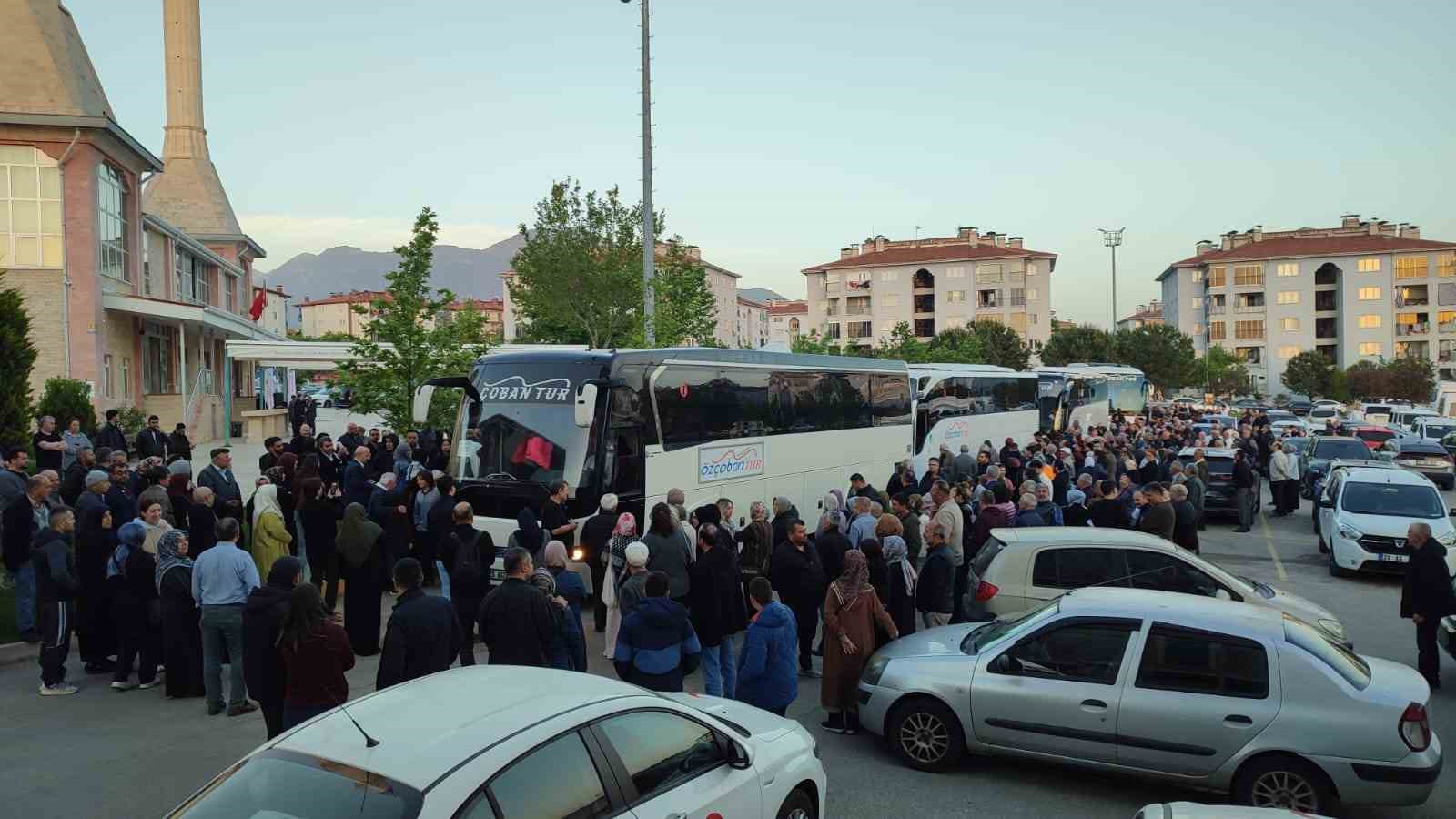 Denizli’den 201 hacı adayı kutsal topraklara uğurlandı
