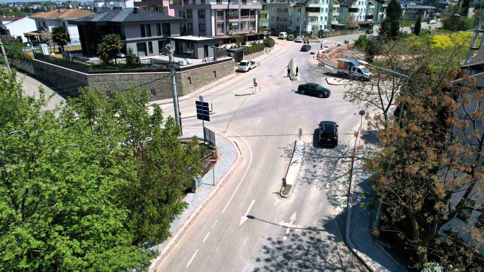 Başiskele’de trafiği rahatlatacak kavşak düzenlemesinde sona yaklaşılıyor