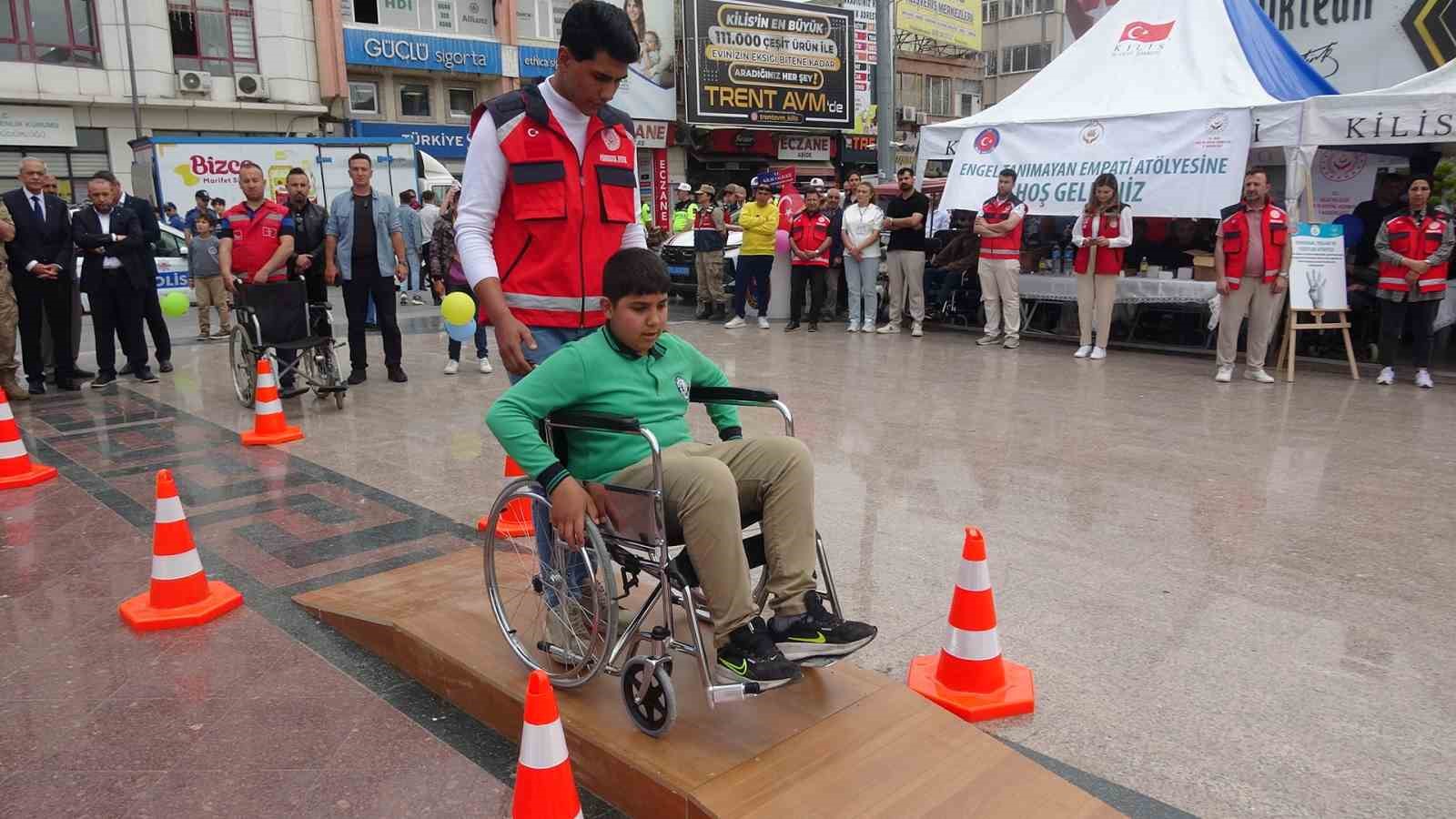 Kilis&rsquo;te "Engel Tanımayan Empati At&ouml;lyesi" etkinliği d&uuml;zenlendi
