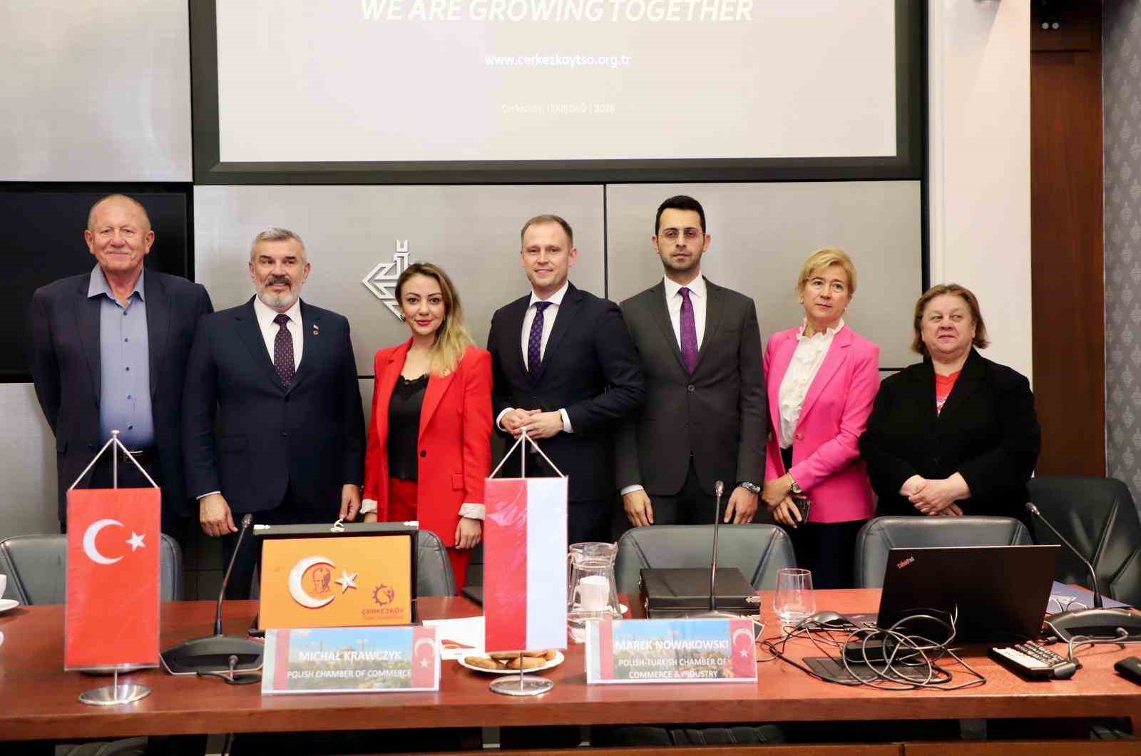 &Ccedil;erkezk&ouml;y TSO&rsquo;dan Polonya ile g&uuml;&ccedil;l&uuml; iş birliği adımı
