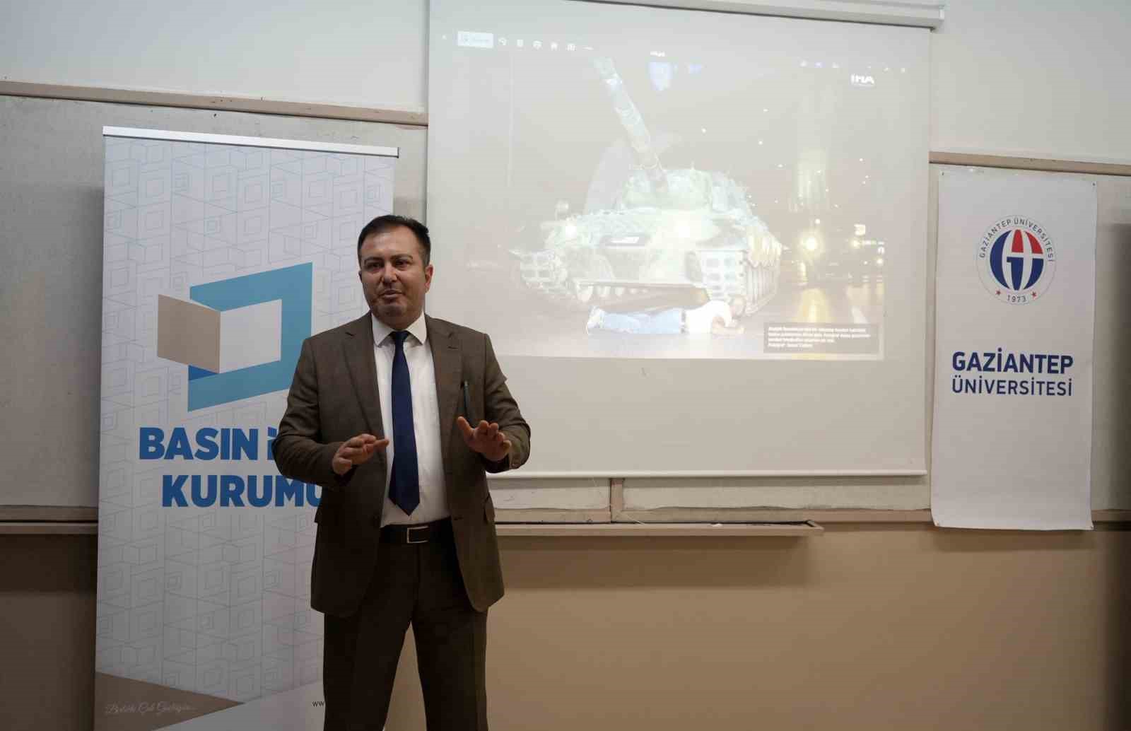İHA Bölge Müdürü Akın, öğrencilere 15 Temmuz’u anlattı