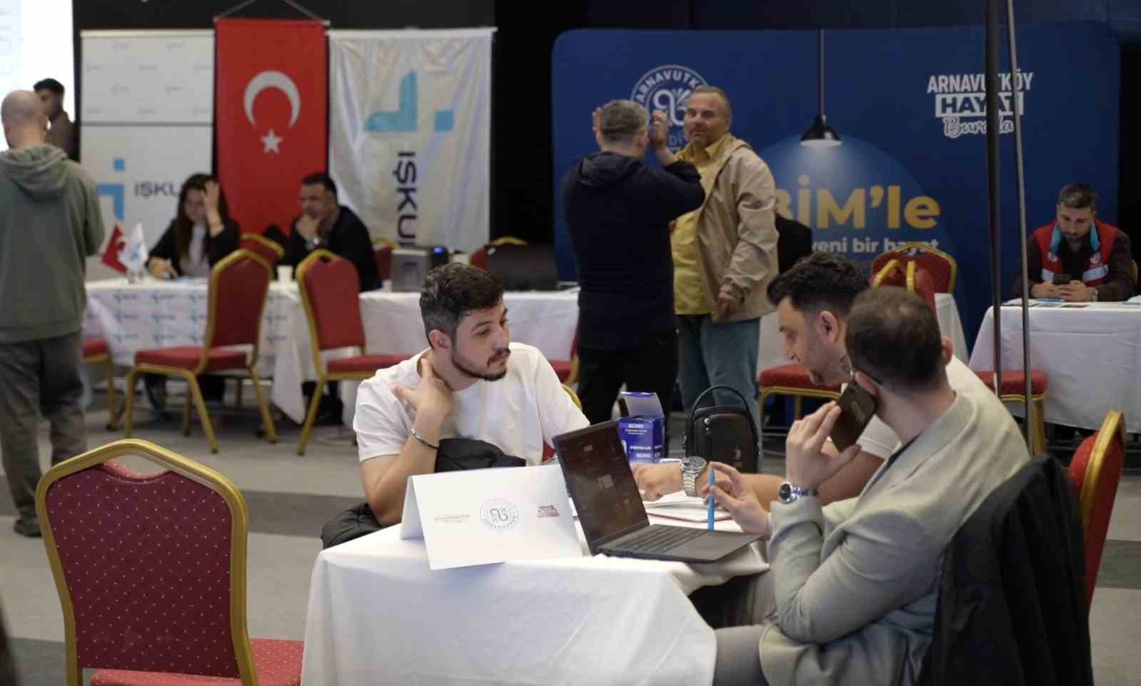 Arnavutköy’de Engelsiz İstihdam Fuarı yoğun ilgi gördü