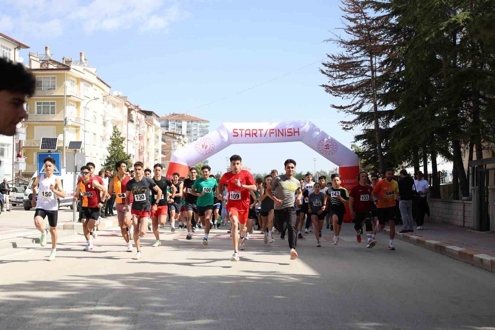 Karaman’da halk koşusu düzenlendi
