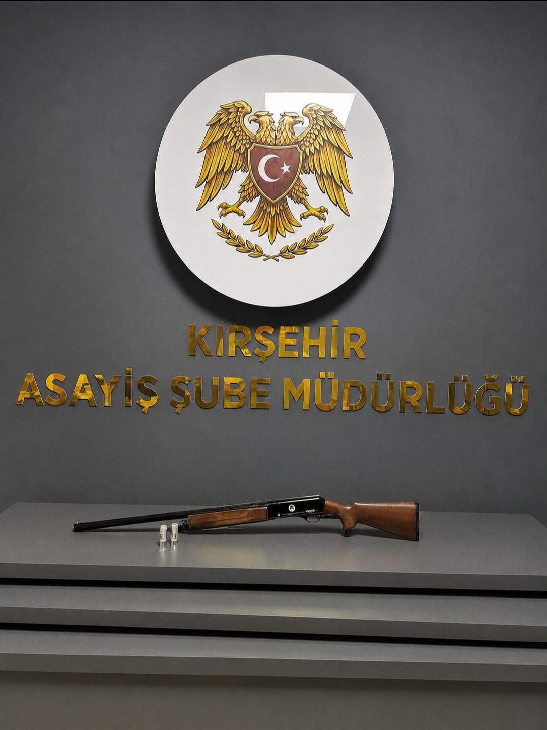Kırşehir’de 2 ruhsatsız av tüfeği ele geçirildi