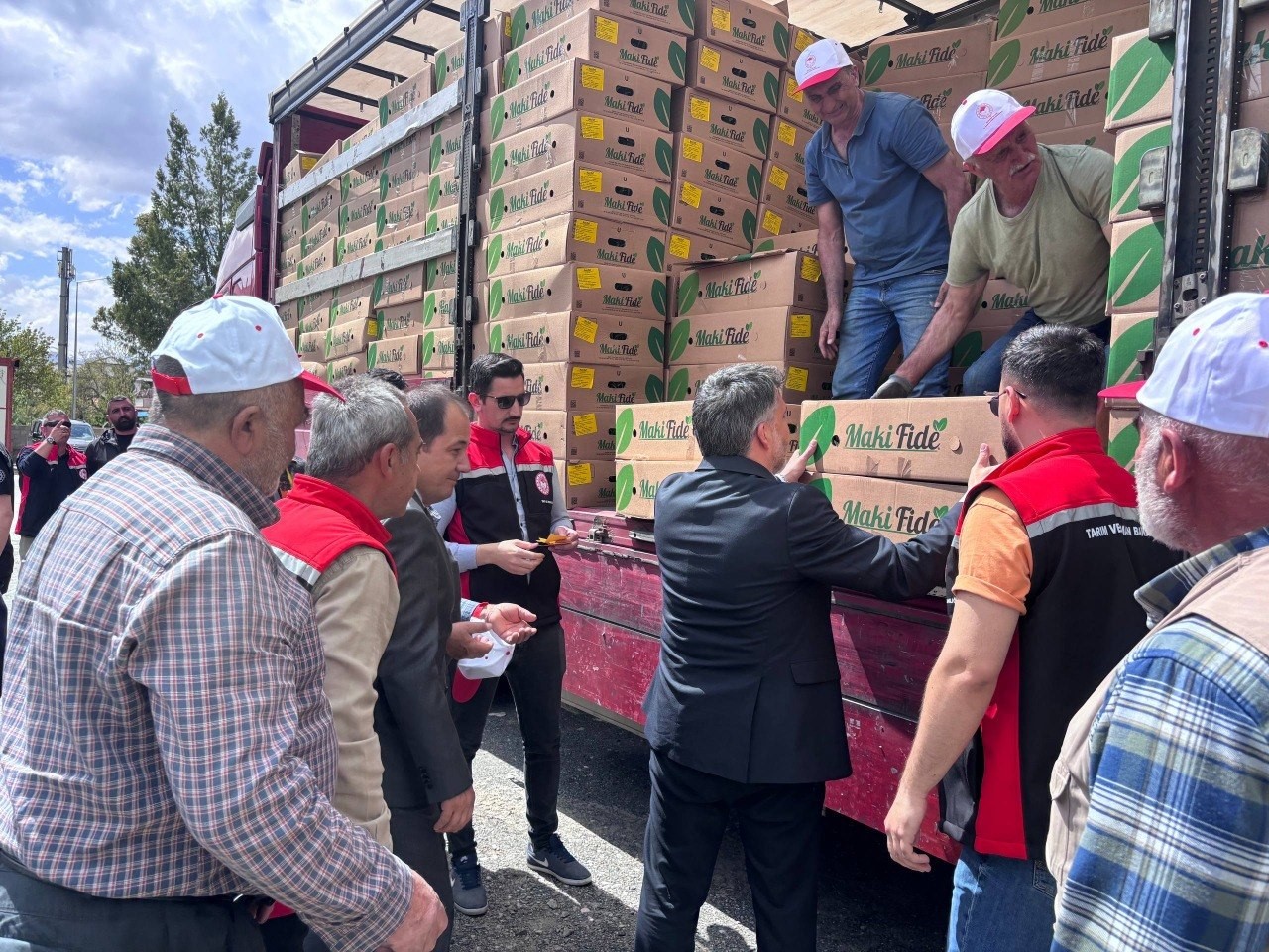 Erzincan&rsquo;da 220 &uuml;reticiye 779 bin 520 sebze fidesi dağıtıldı
