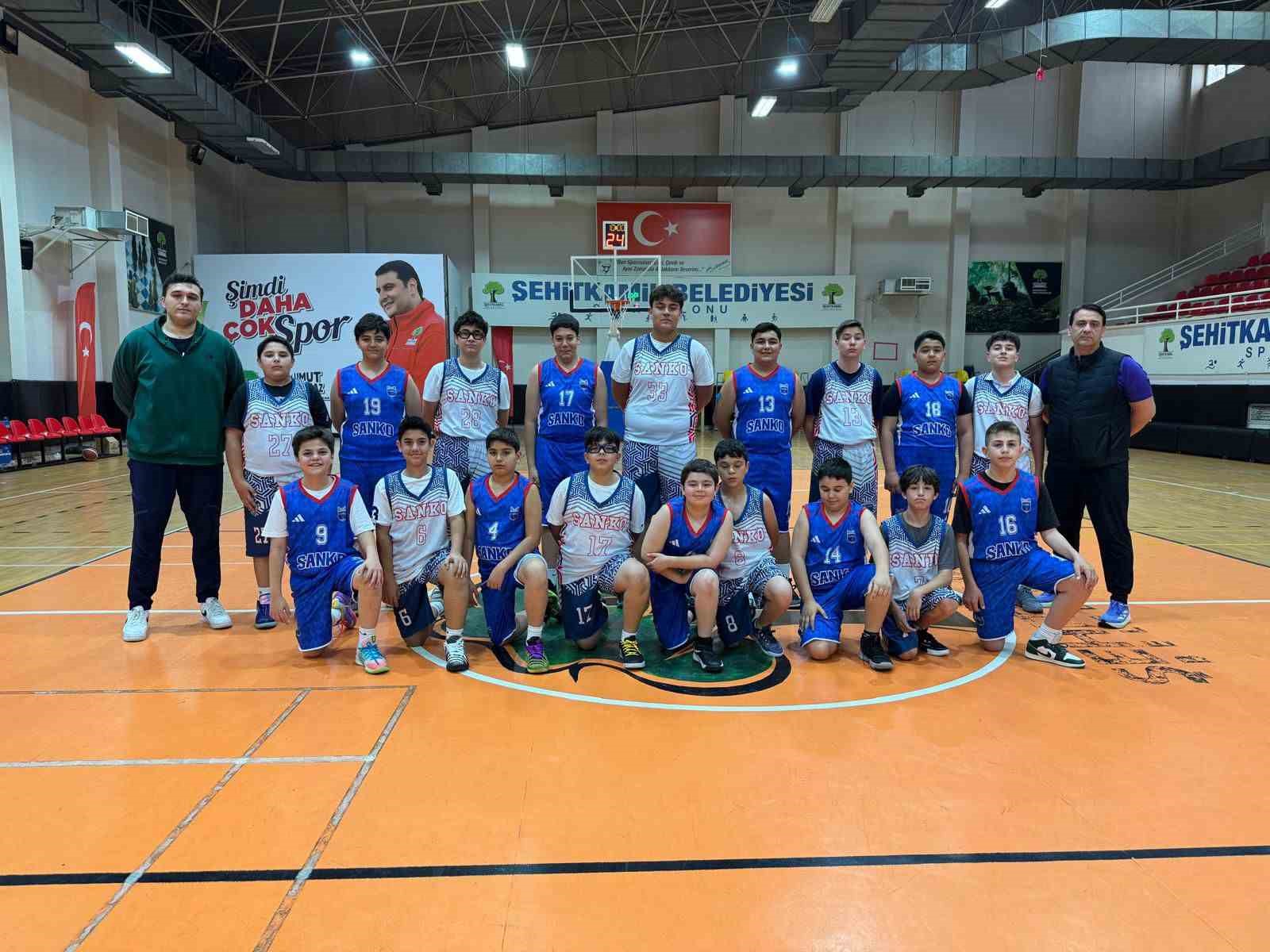 SANKO Okulları basketbolda şampiyon oldu