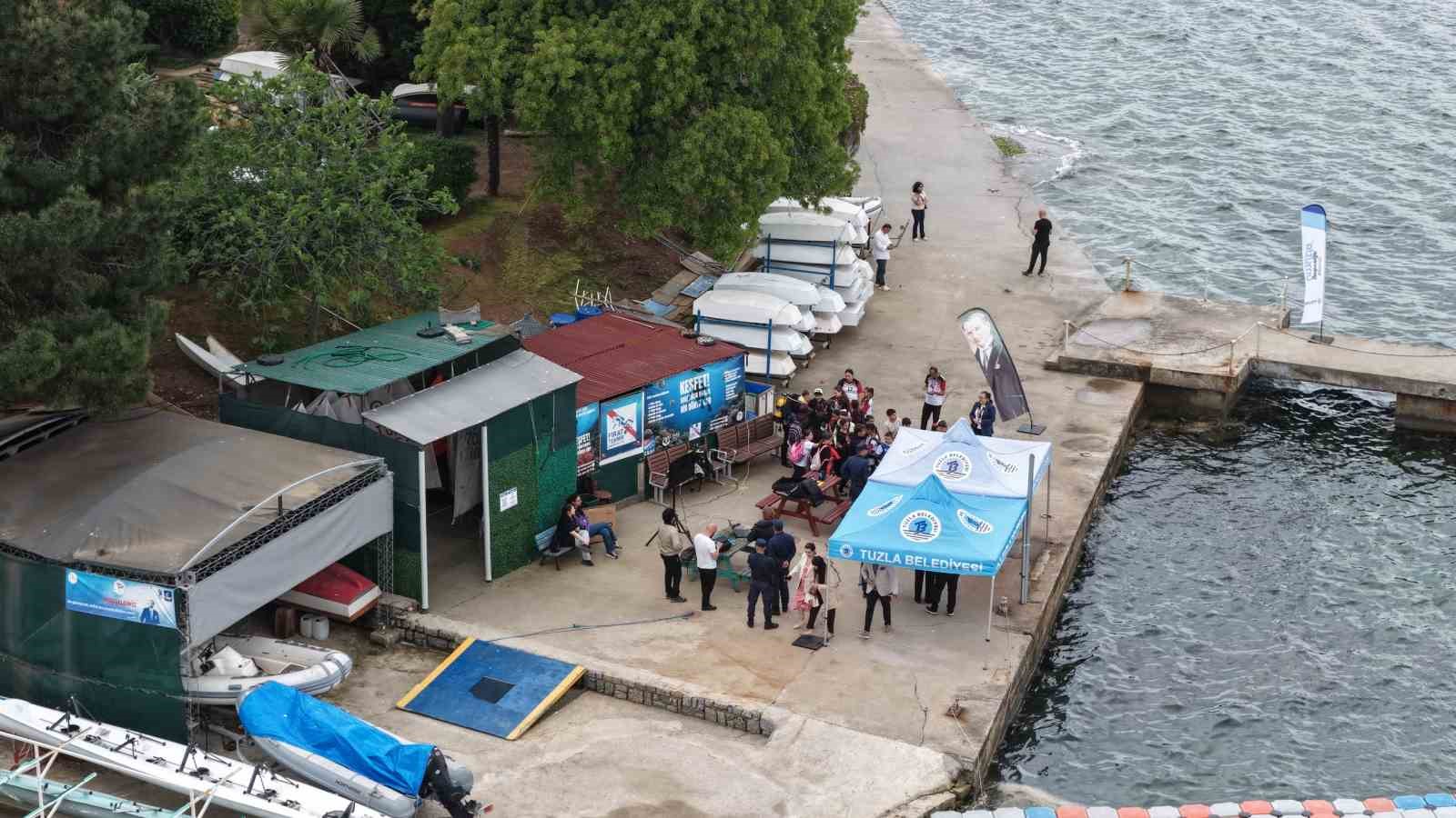 Geleceğin çevrecileri su altını keşfediyor: Tuzla’da deniz çayırları sualtı teknolojisiyle görüntülendi