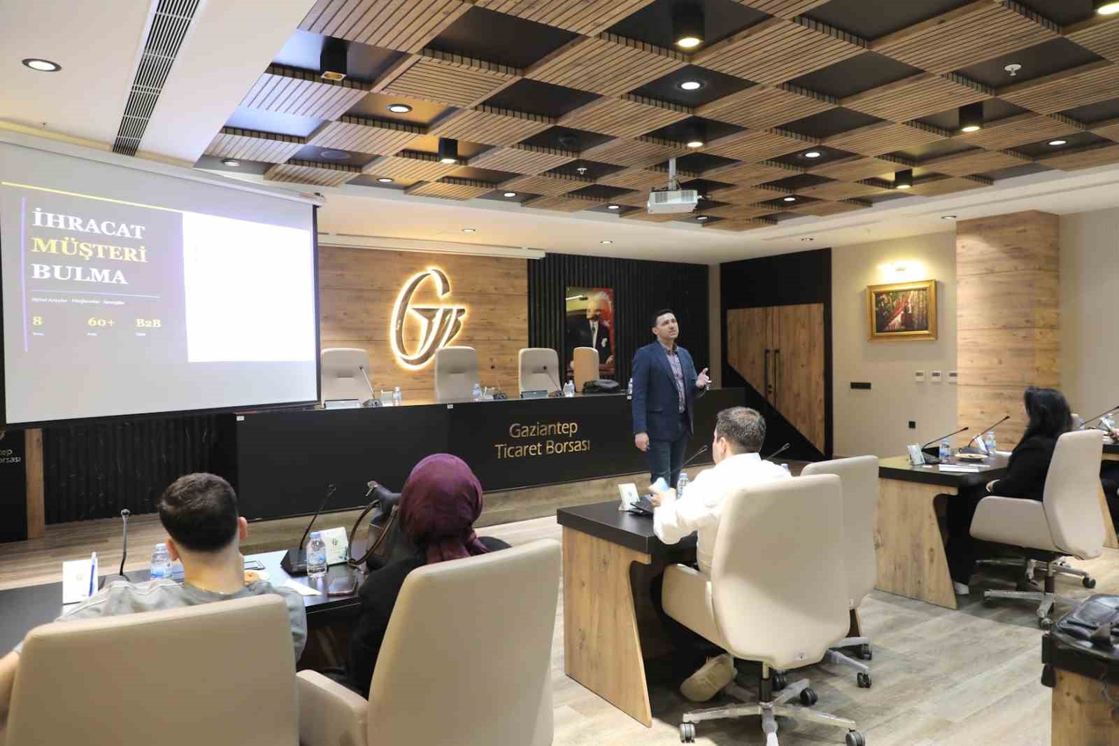 GTB’den ihracatta yeni nesil müşteri bulma stratejileri eğitimi
