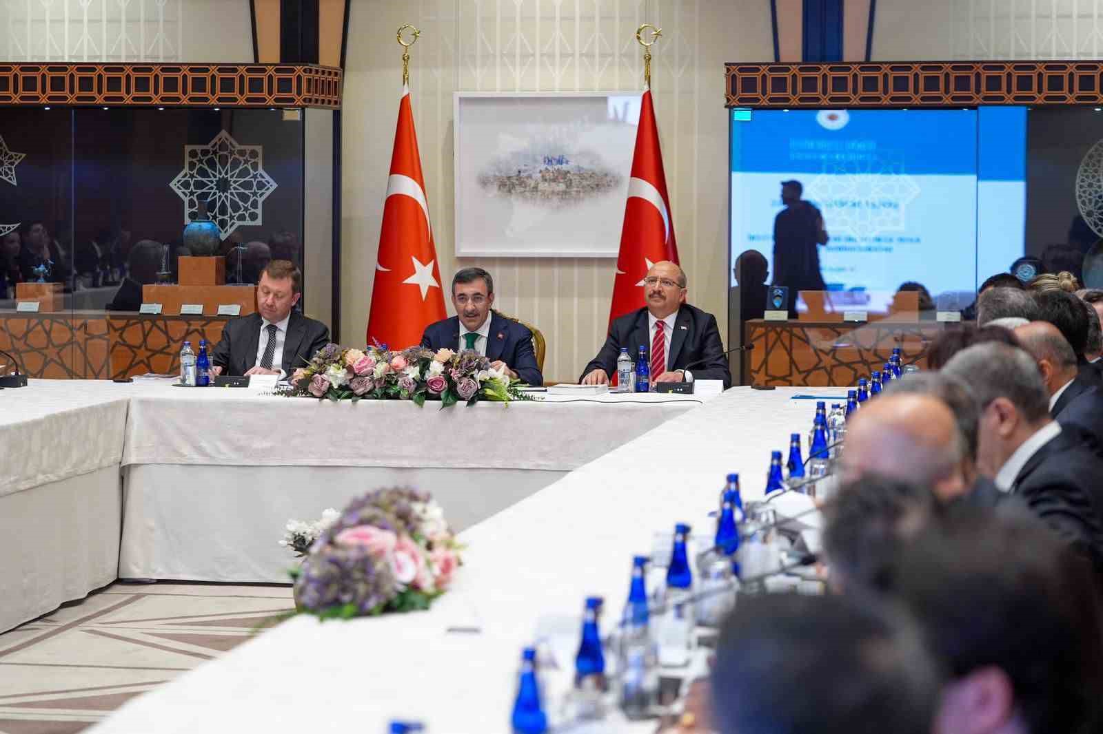 Cumhurbaşkanı Yardımcısı Yılmaz: "Etkin denetim sistemiyle vatandaşlarımızdaki denetim algısını iyileştirmeyi hedefliyoruz"