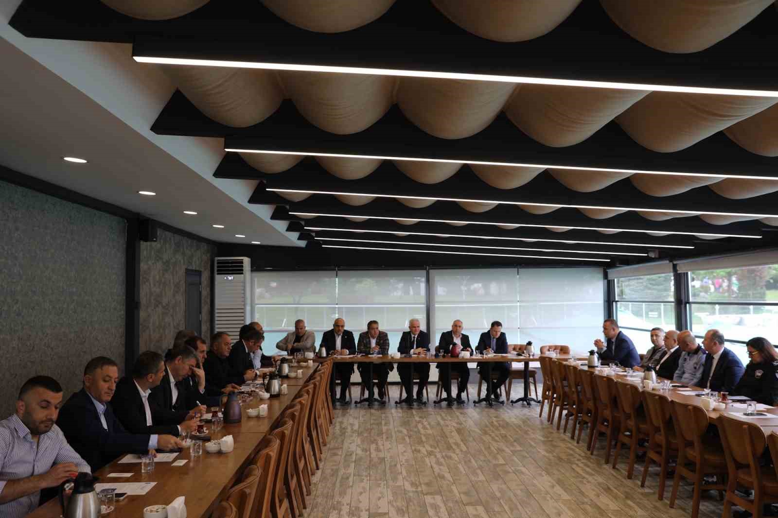 Bursa&rsquo;da Zabıta Teşkilatı&rsquo;ndan kurban bayramı &ouml;ncesi koordinasyon toplantısı
