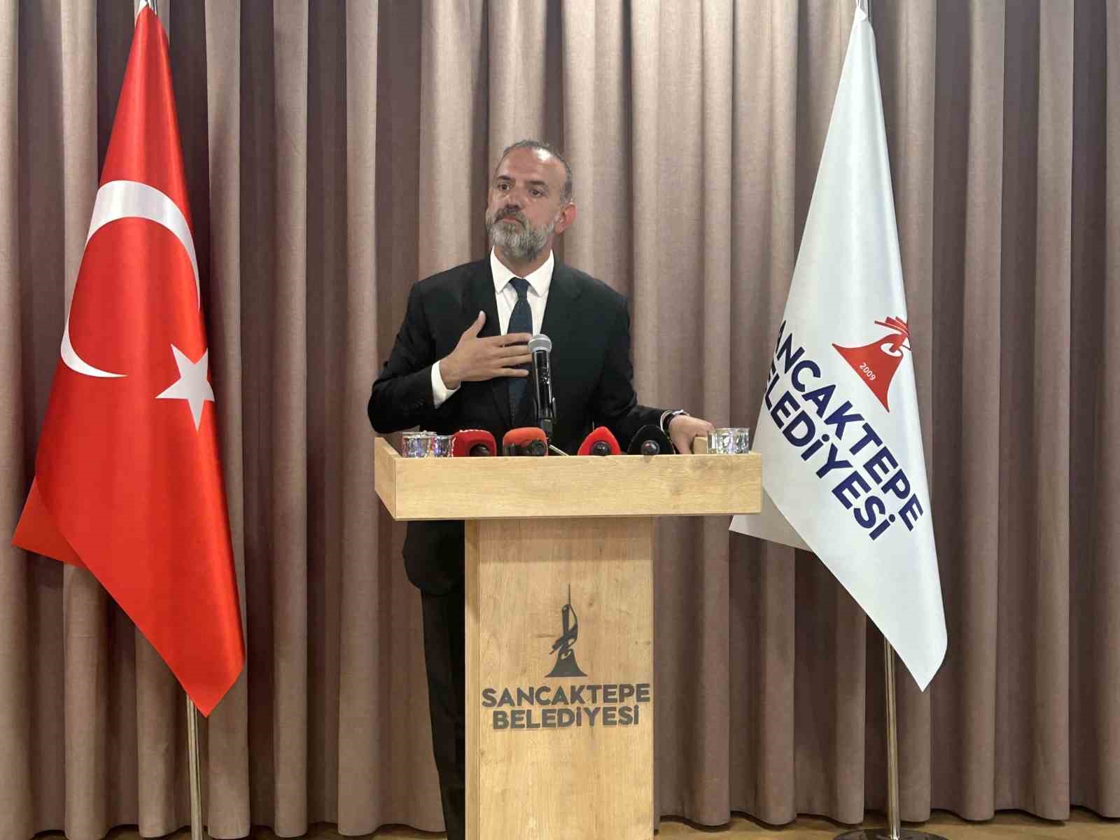 Başkan Yeğin’den Sancaktepe’de yıkılan anıta ilişkin açıklama: "Sökün dedim yıktılar, gece dedim sabah yaptılar"