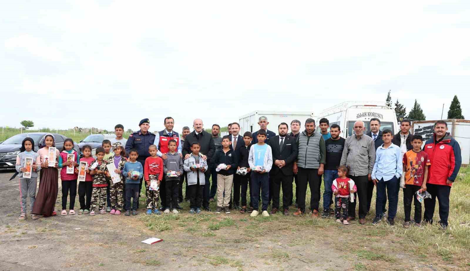 Çiftçiler Gününde mevsimlik tarım işçileri unutulmadı