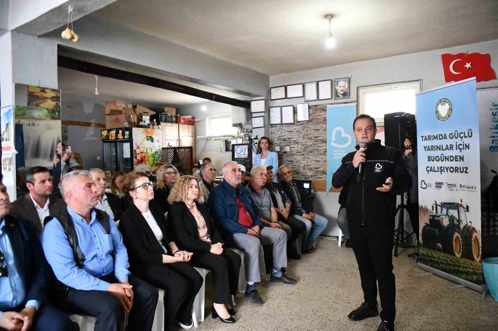 Balıkesir B&uuml;y&uuml;kşehir&rsquo;den &ccedil;ift&ccedil;iye eğitim, doğaya nefes
