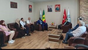 Senagal Cumhuriyeti Büyükelçisi’den SANKON’a ziyaret
