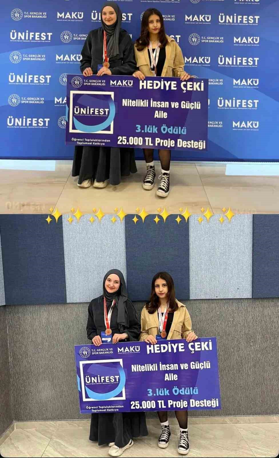 BT&Uuml;&rsquo;l&uuml; &ouml;ğrencilerden &Uuml;NİFEST&rsquo;te 3 kategoride derece
