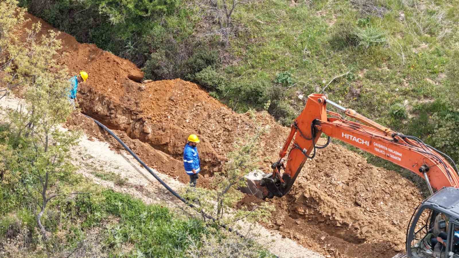 Sultanhisar’da içme suyu altyapısı yenileniyor
