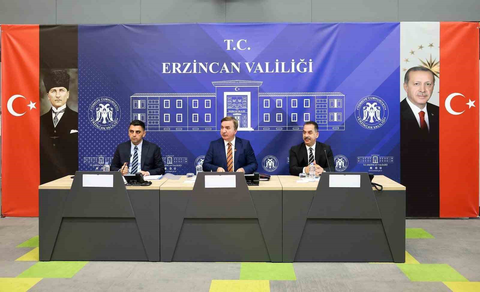 Erzincan&rsquo;da K&ouml;ylere Hizmet G&ouml;t&uuml;rme Birliği Meclis Toplantısı yapıldı
