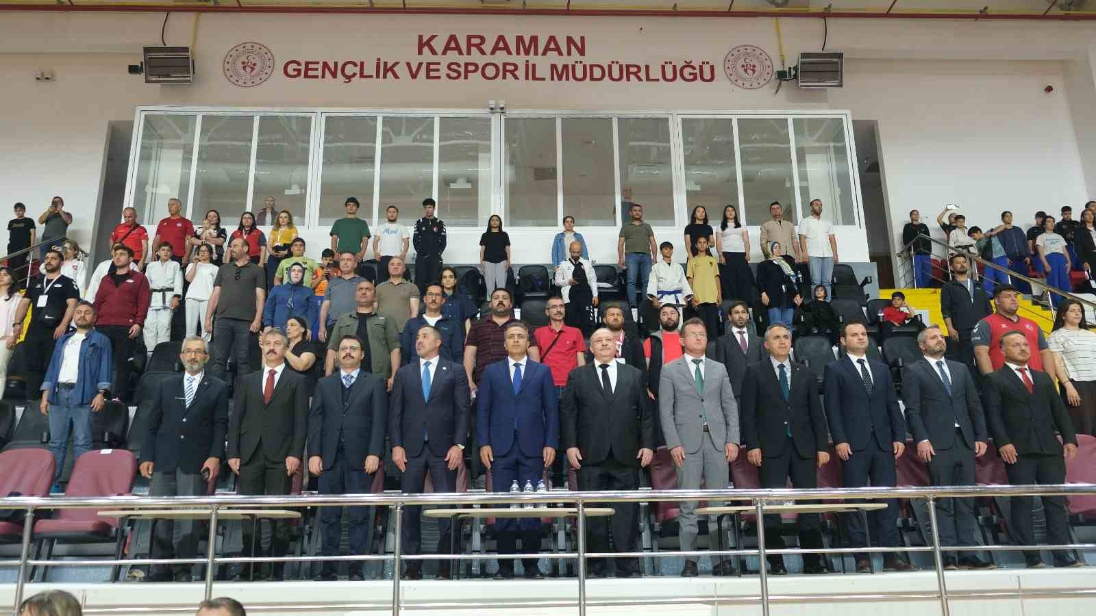 Karaman&rsquo;da Minikler T&uuml;rkiye Judo Şampiyonası heyecanı başladı
