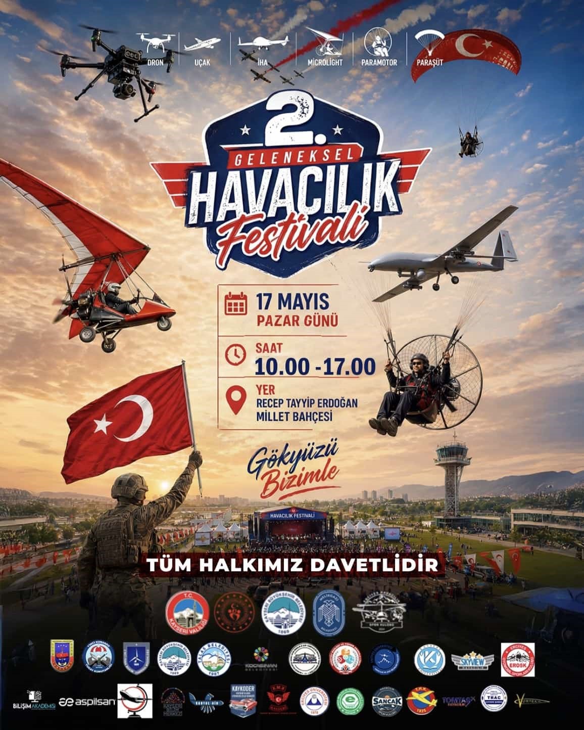 2. Geleneksel Havacılık Festivali başlıyor
