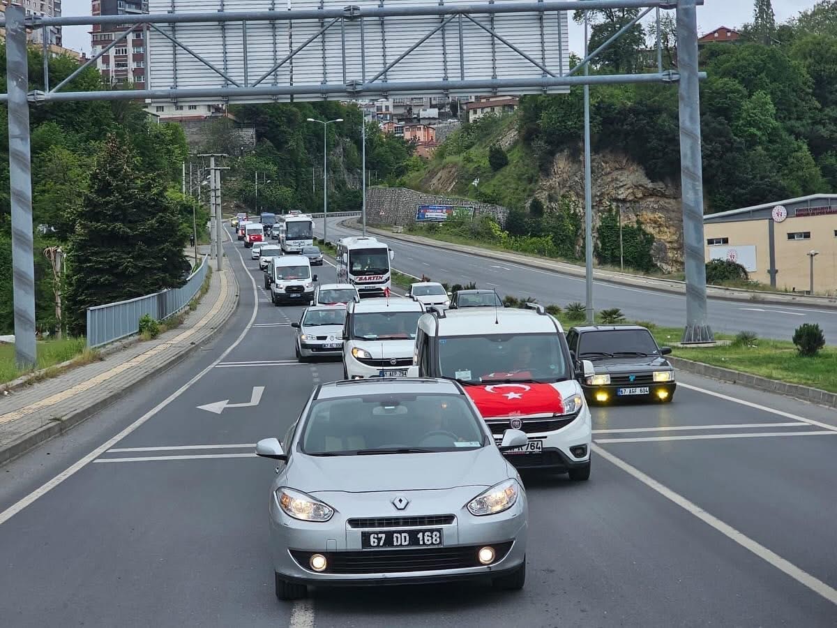 Zonguldak’ta özel bireylere temsili asker uğurlaması
