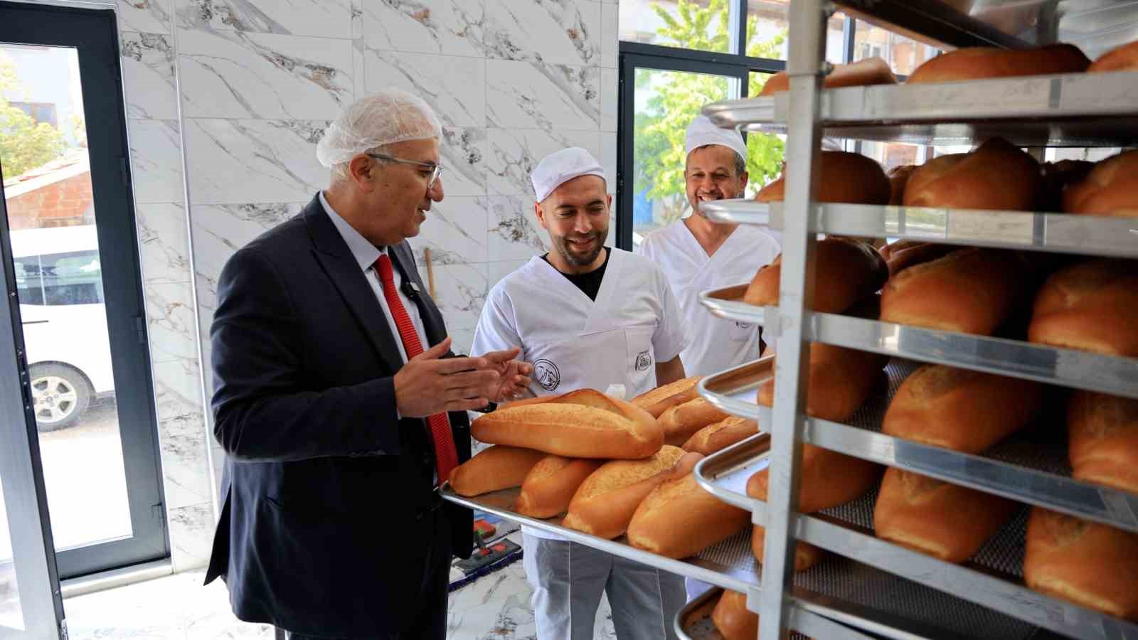 Çameli Belediyesi Yöresel Ekmek Fırınında ilk üretim gerçekleştirildi