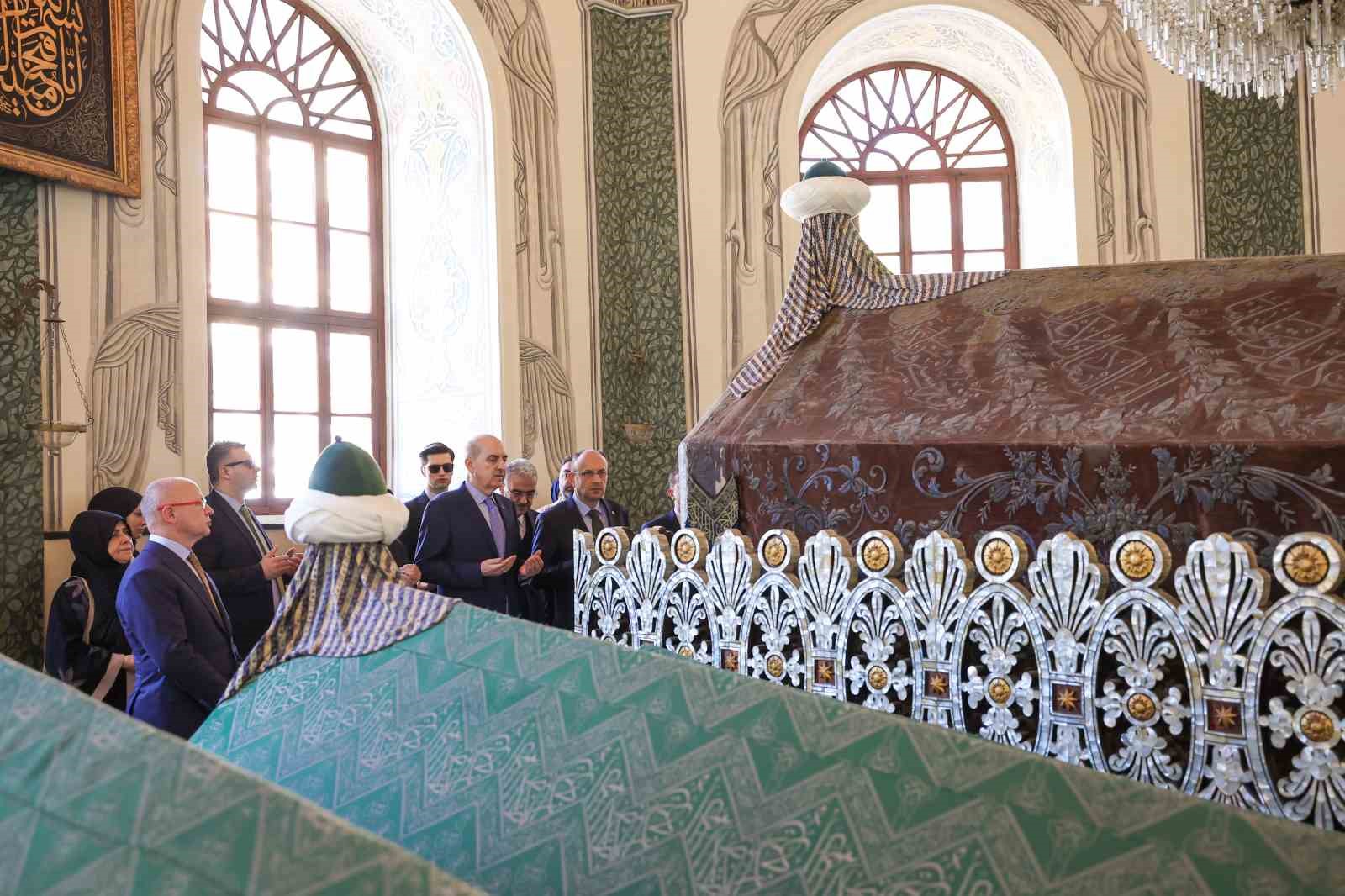 TBMM Başkanı Numan Kurtulmuş Bursa Valiliği’ni ziyaret etti