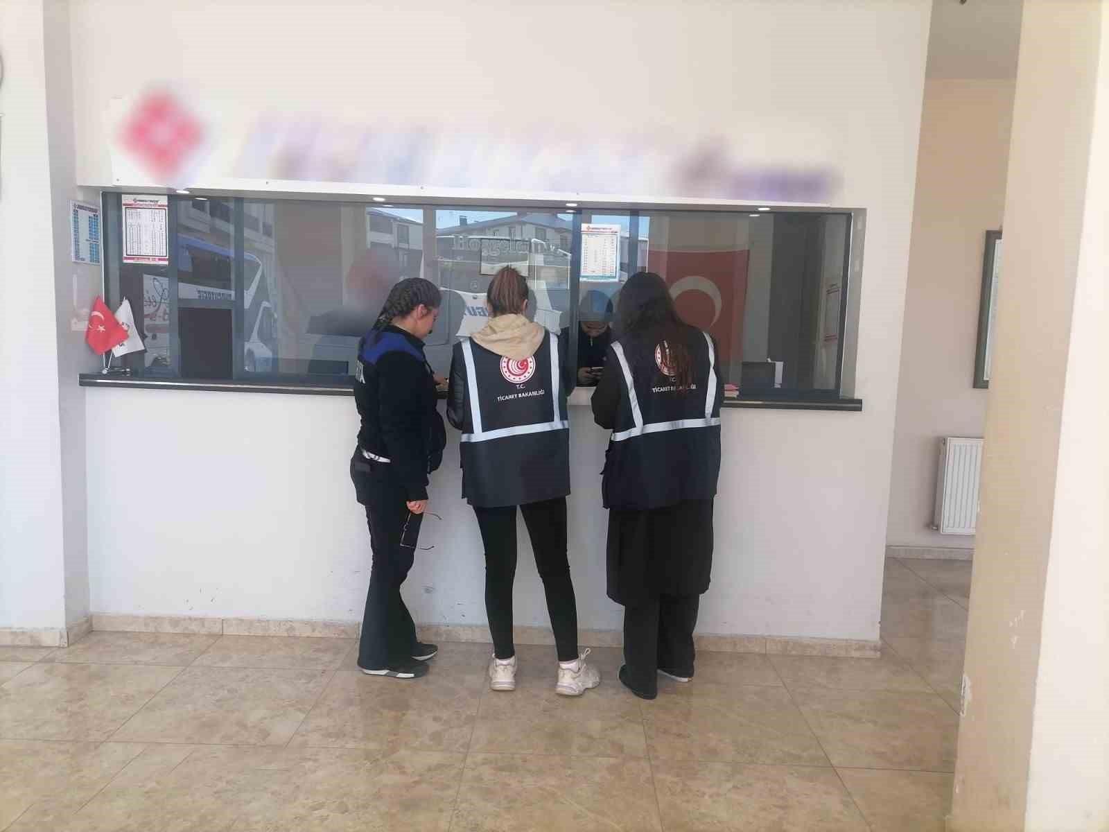 Kars&rsquo;ta şehirlerarası otob&uuml;s firmalarına sıkı denetim
