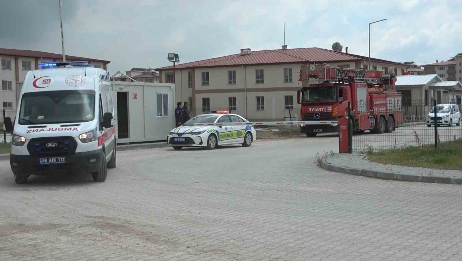 Aksaray’da cezaevinde tatbikat alarmı