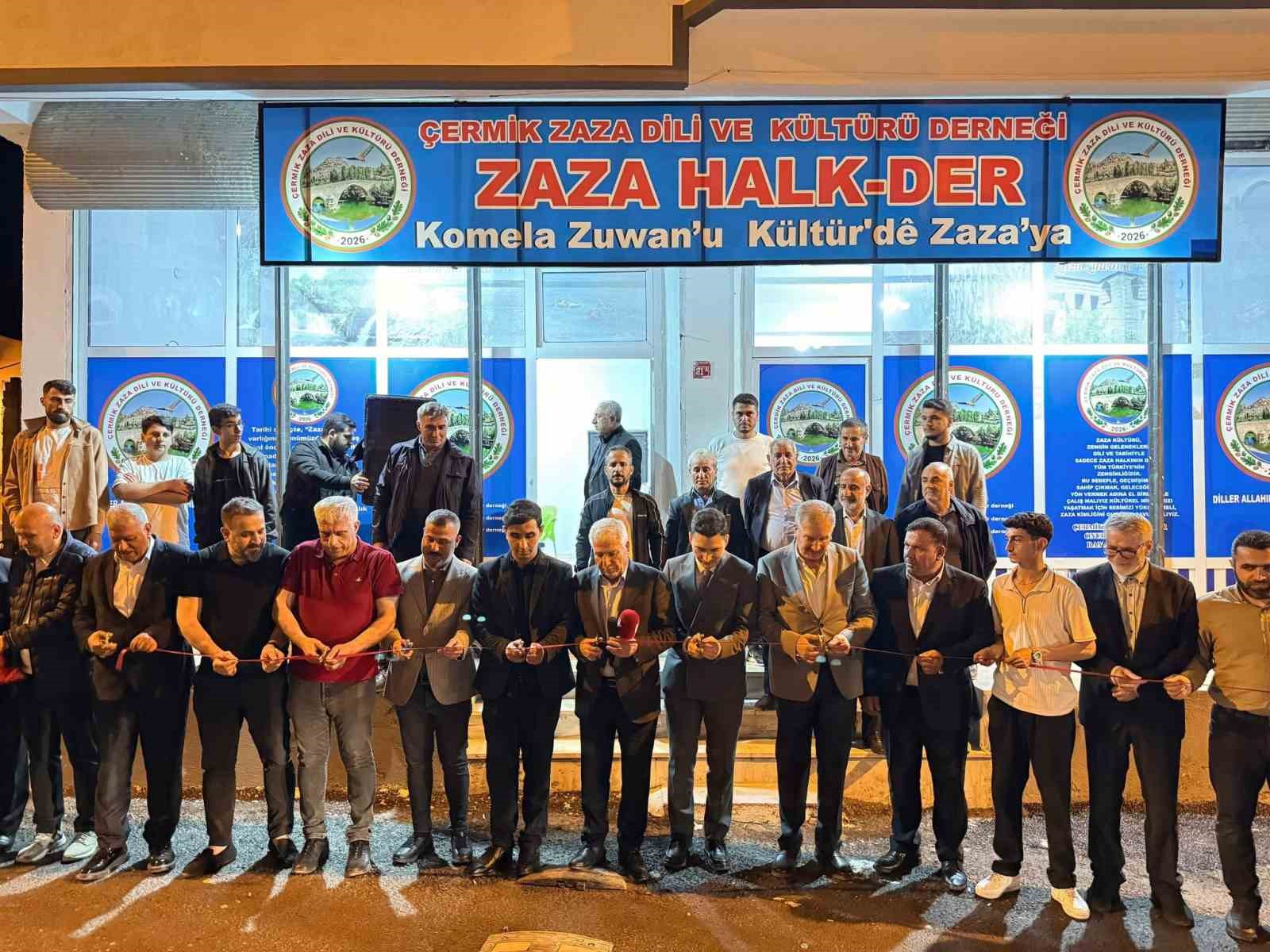 Çermik’te Zaza Dili ve Kültürü Derneği açıldı