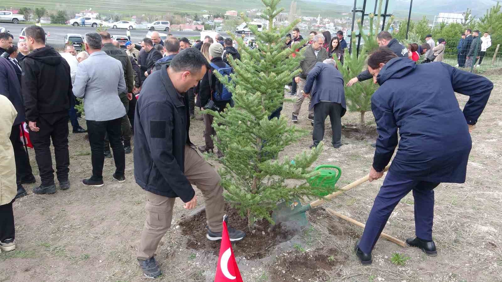 "Şehit ve Gazi Ormanı" düzenlenen törenle açıldı