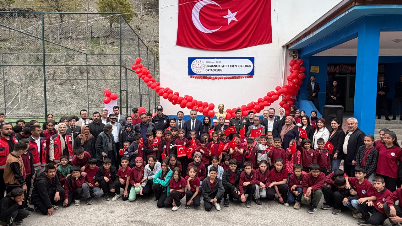 Şehit Eren Kızıldağ’ın ismi köyündeki okula verildi