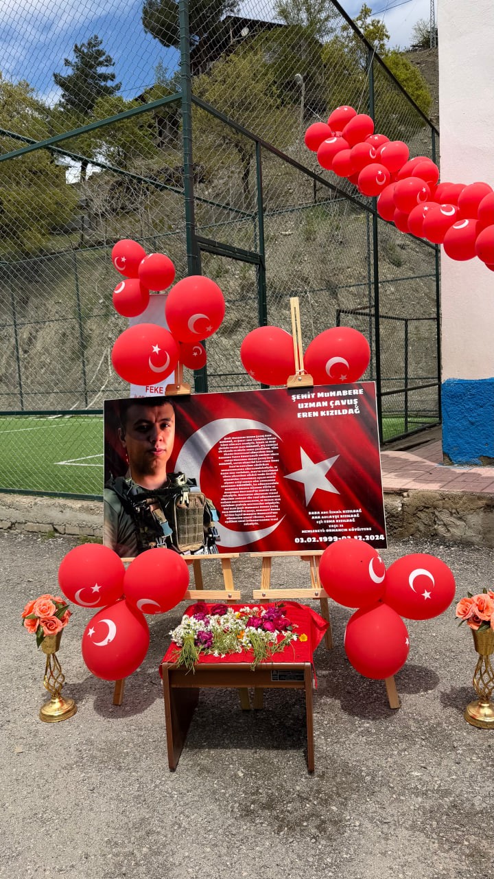 Şehit Eren Kızıldağ&rsquo;ın ismi k&ouml;y&uuml;ndeki okula verildi
