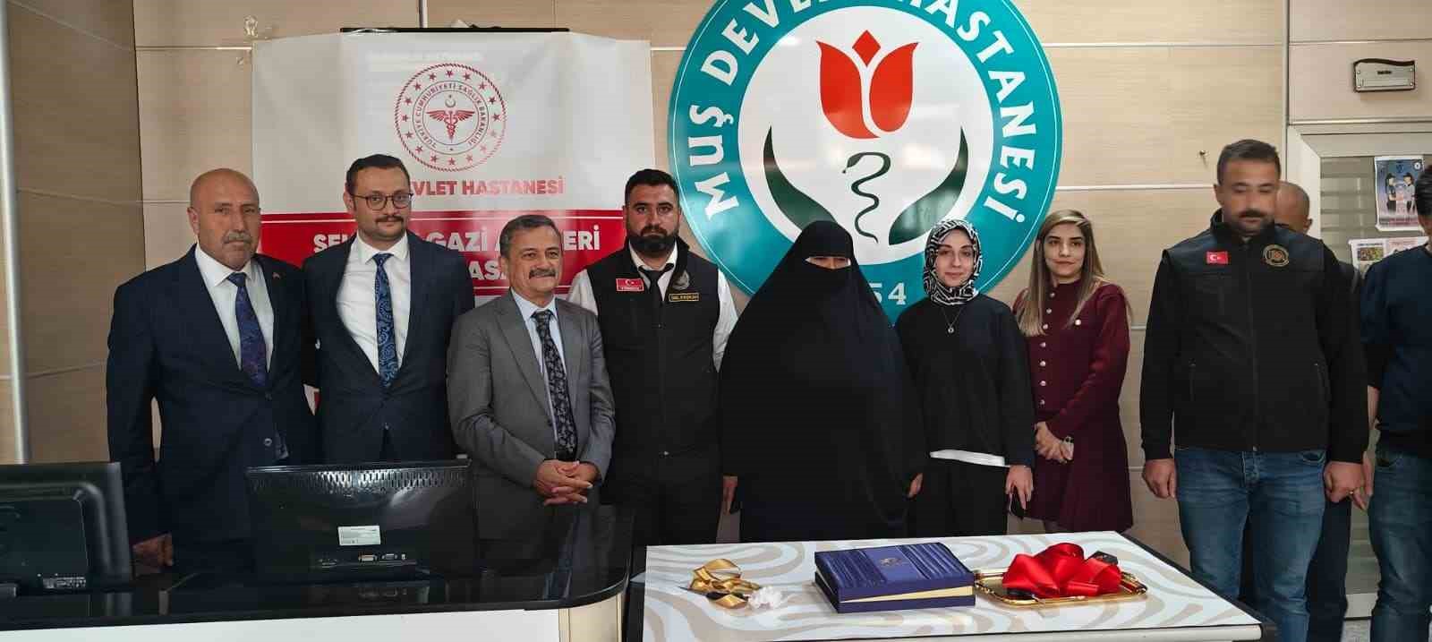 Muş Devlet Hastanesi&rsquo;nde "Vefa Masası" kuruldu
