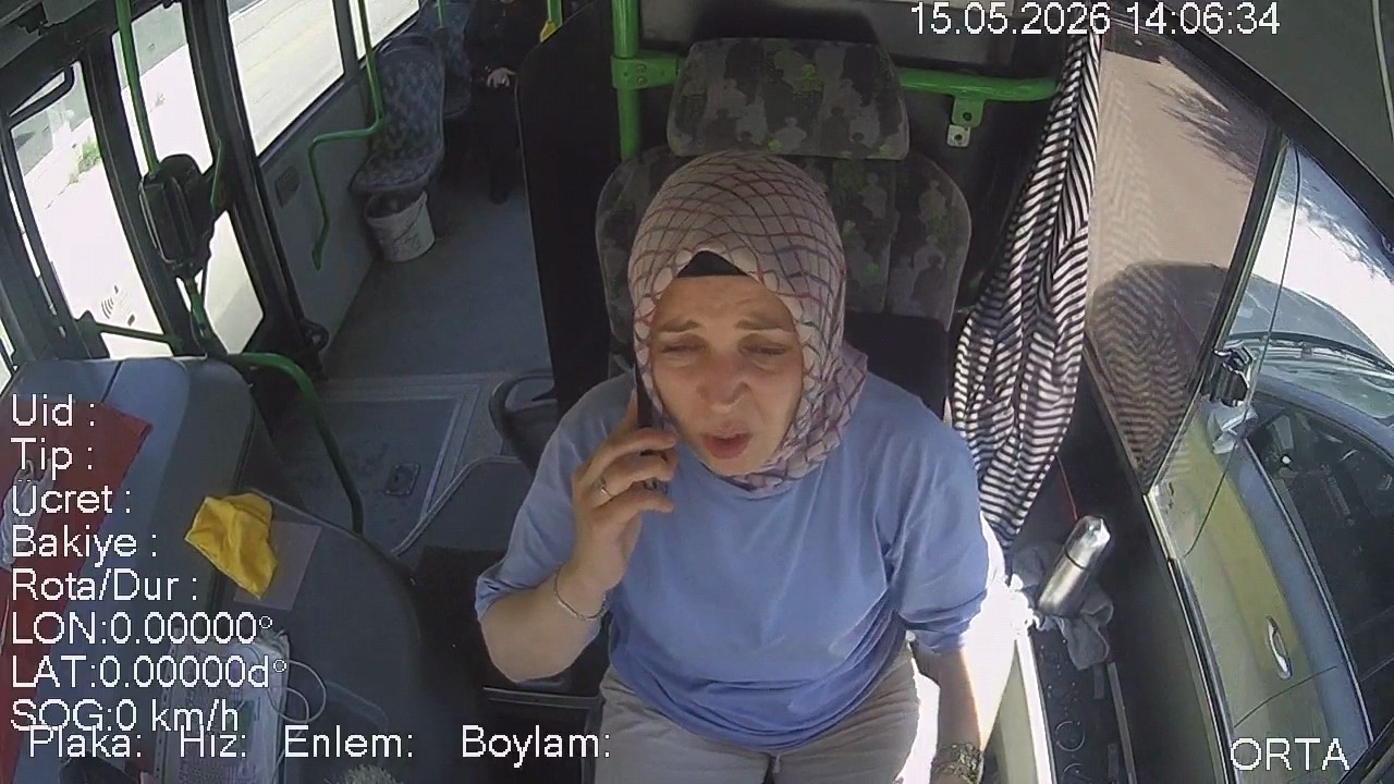 Yolcusu fenalık geçirince kadın şoför rotayı hastaneye çevirdi