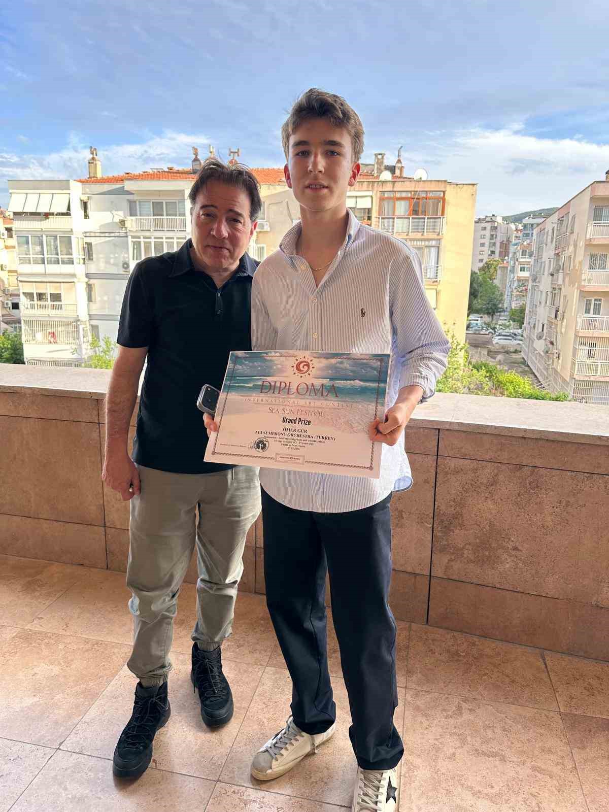 Elazığlı genç piyanist İspanya’da zirvede
