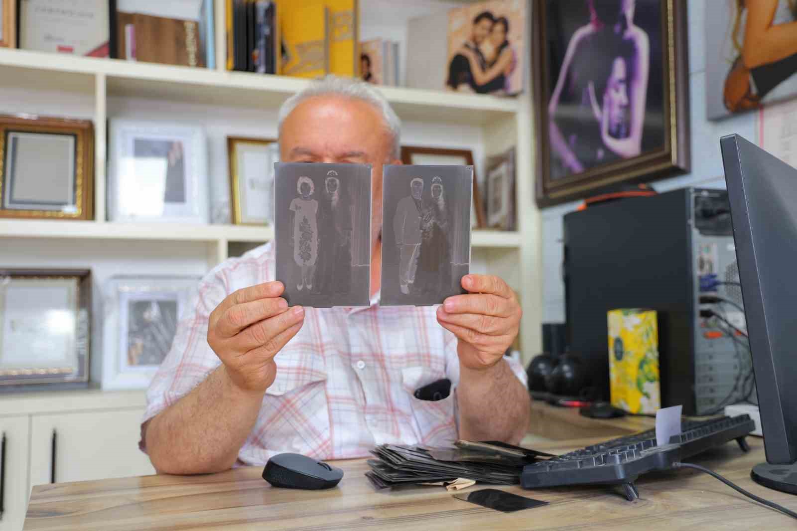81 yıllık fotoğrafhanede ge&ccedil;mişin izleri yaşatılıyor
